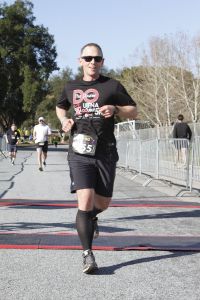 Cruising across the line