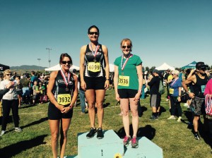 Selina came 2nd in the 40 to 49 women's division. Speed demon!