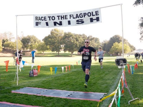 And now I'm bringing up the rear